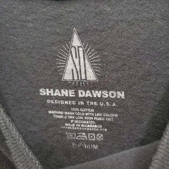 Shane Dawson Conspiracies Are‎ Everywhere Black Ouija Occult Double Sided Tee M - Picture 3 of 5
